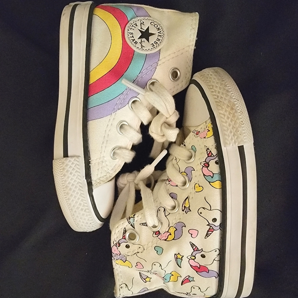 Converse High Top Unicorn Rainbow